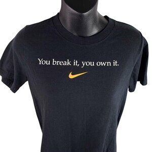 Caitlin Clark Iowa Nike NCAA Record You Break It You Own It T-shirt Kids Youth L